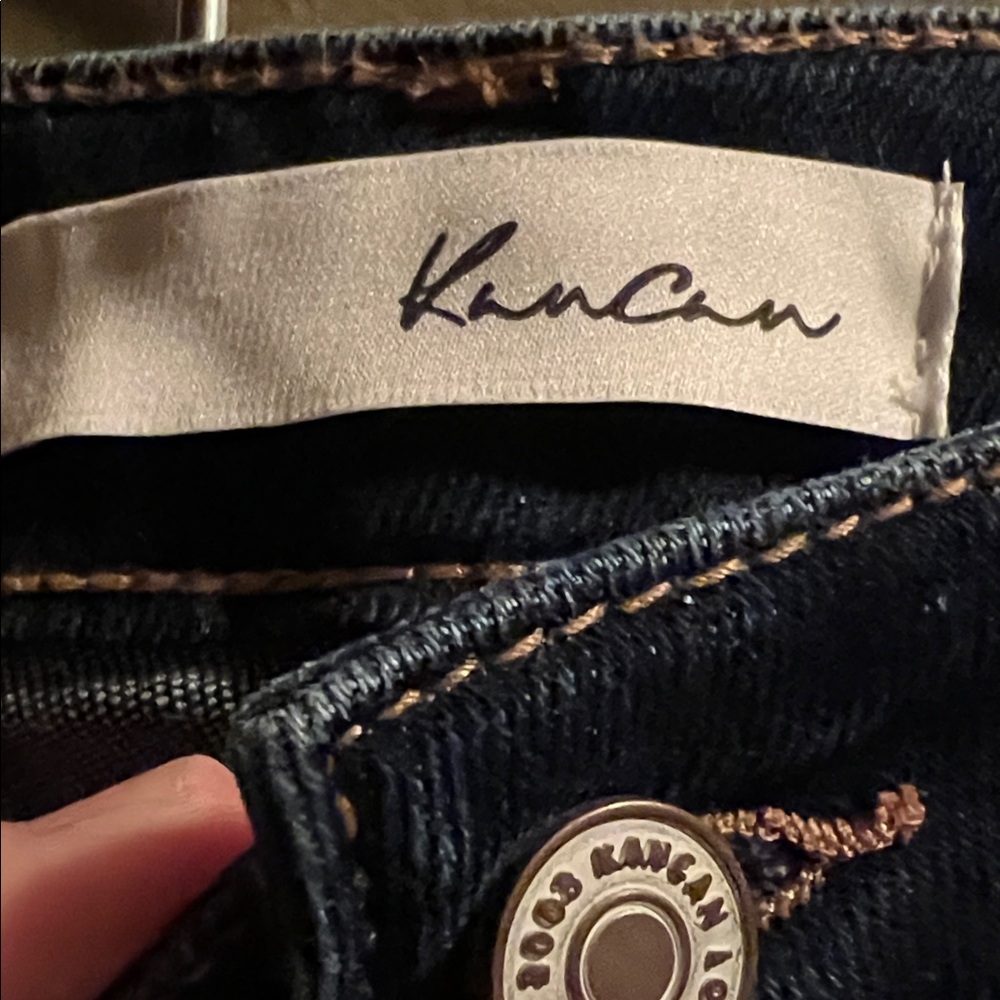 NWT KanCan women’s Ripped Dark Super Skinny Jeans - Picture 3 of 6